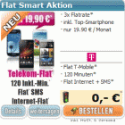Flat Smart im Telekom – Netz incl Xperia Z nur 19,99€ mtl. – nur begrenzt verfügbar