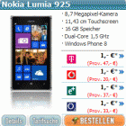 Nokia Lumia 925 bereits ab 1€ jetzt zugreifen