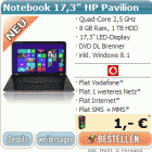 Notebook HP Pavilion 17,3″ Notebook mit günstigem Vertrag