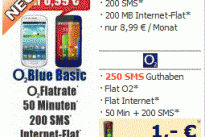begrenztes Sonderangebot : O2 Blue Basic incl wählbarem Handy nur 8,99@ mtl.
