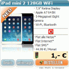 Apple iPad mini 128GB Wifi incl Flat ab 1€